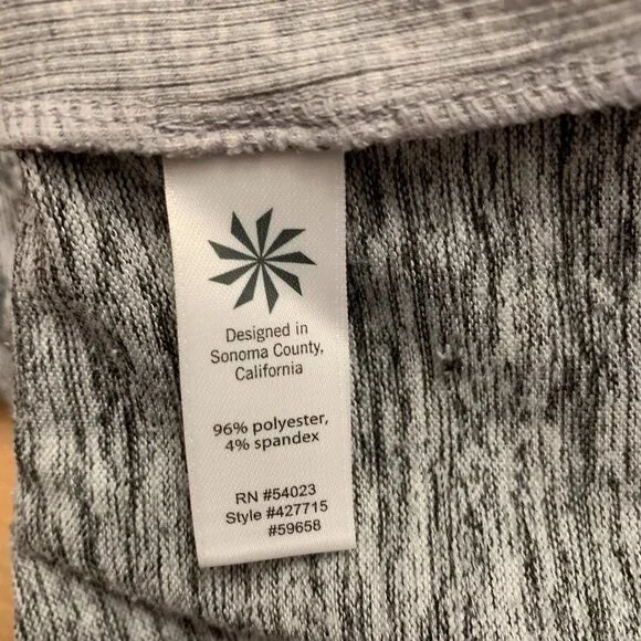 Athleta Pullover Batwing Robin Gray Size Small - Picture 8 of 10